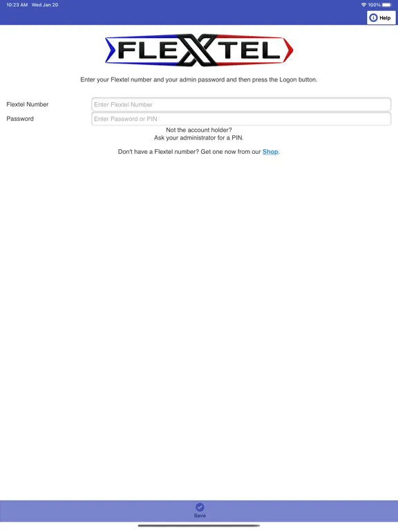 تصاویر Flextel - Callback iPad 