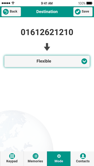 Screenshot di Flextel - myNumber