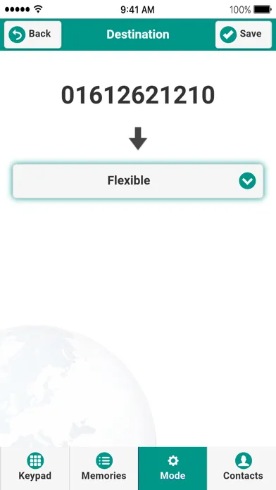 ภาพหน้าจอของ Flextel - myNumber
