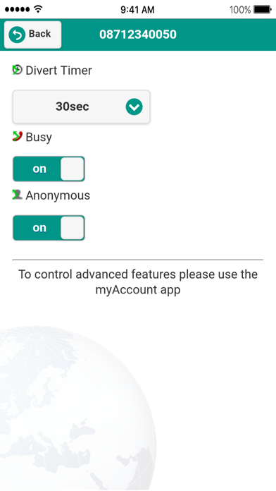 Screenshot di Flextel - myNumber