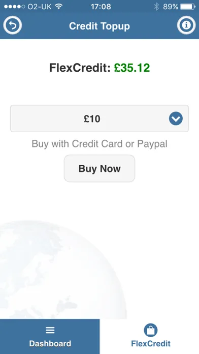 Flextel - myAccount Screenshots