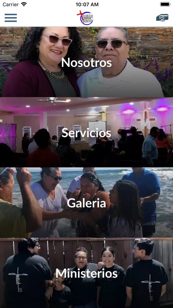 Captures d'écran de Familias para Cristo