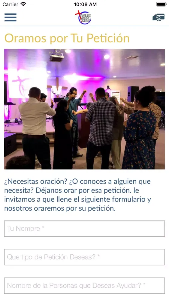 Captures d'écran de Familias para Cristo