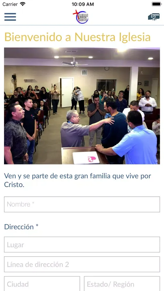 Captures d'écran de Familias para Cristo