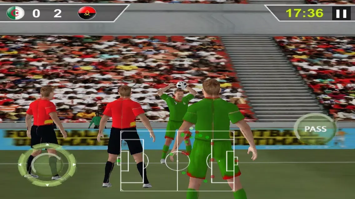 Captures d'écran de Real Flick Football : Pen-alty Soc-cer hero-es