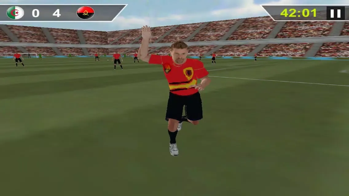 Captures d'écran de Real Flick Football : Pen-alty Soc-cer hero-es