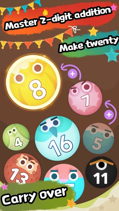 Tangkapan skrin Number Monster-Math Education