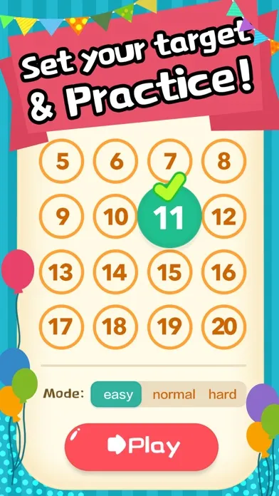 Tangkapan skrin Number Monster-Math Education