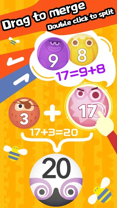 Tangkapan skrin Number Monster-Math Education