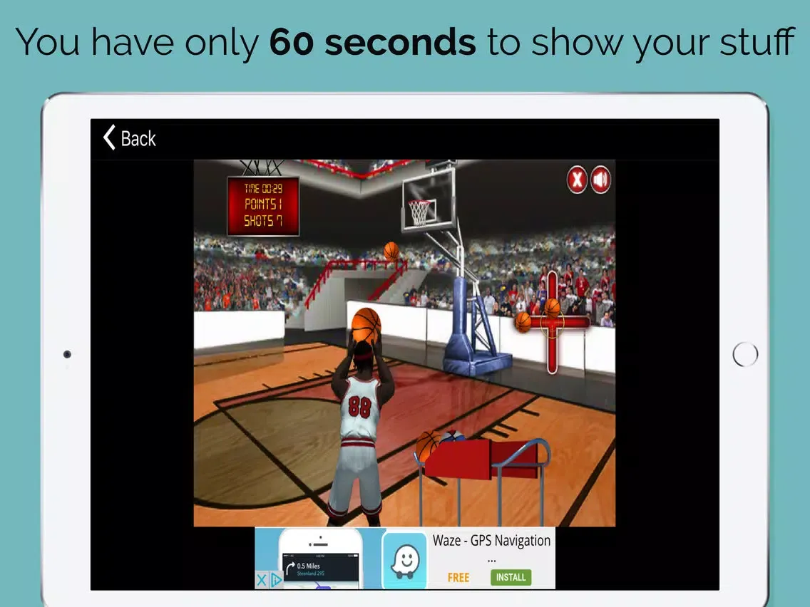 Swish Skills - Basketball Speed Shot Competition iPad  سکرین شاٹس