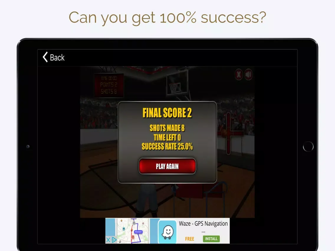Swish Skills - Basketball Speed Shot Competition iPad  سکرین شاٹس