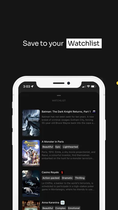 Flickseeker - Discover Movies スクリーンショット