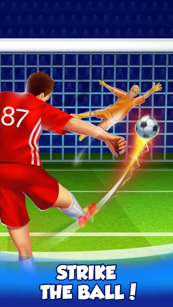 Flick Football : Soccer Game 스크린샷
