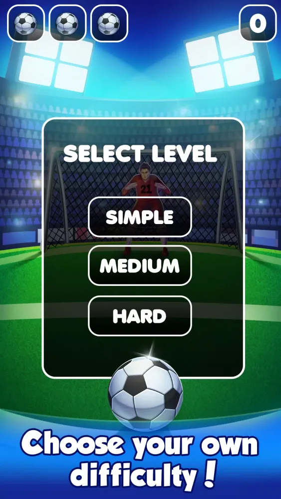 Flick Football : Soccer Game 스크린샷