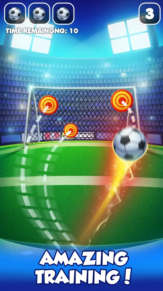 Flick Football : Soccer Game 스크린샷