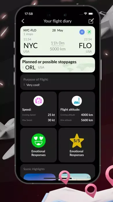 Aviator Flight Insights スクリーンショット
