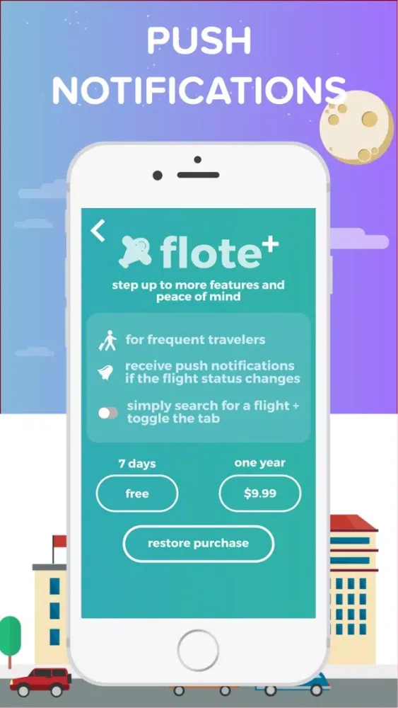 Capturas de pantalla de flote - flight tracker + check flight status + mobile passport