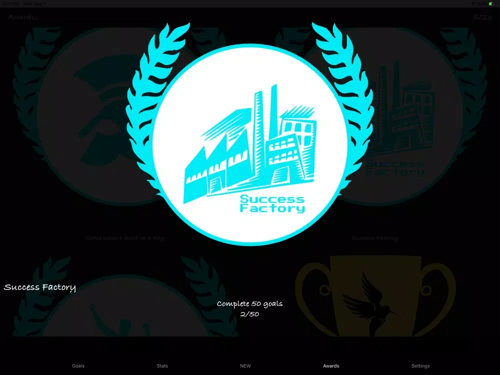 The Achiever iPad 應用截圖