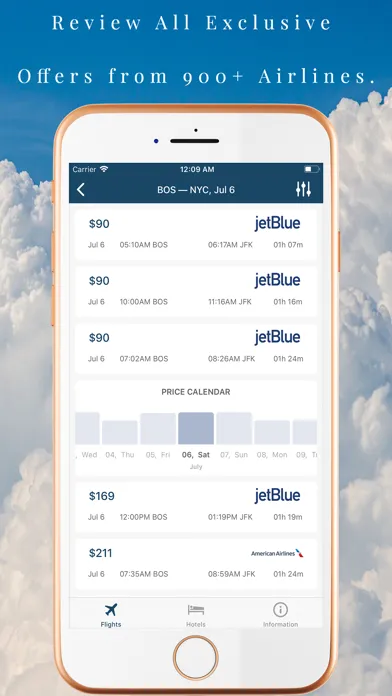 FindAirlines Flight,Hotels,Car应用截图