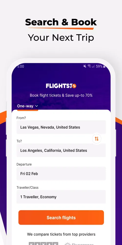 Cheap Flights・Flights70 Screenshots