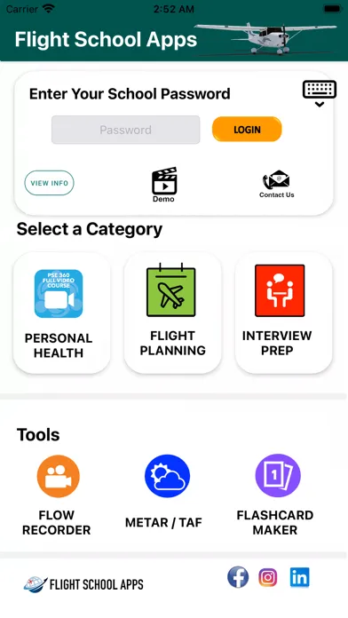 Flight School Apps Screenshots