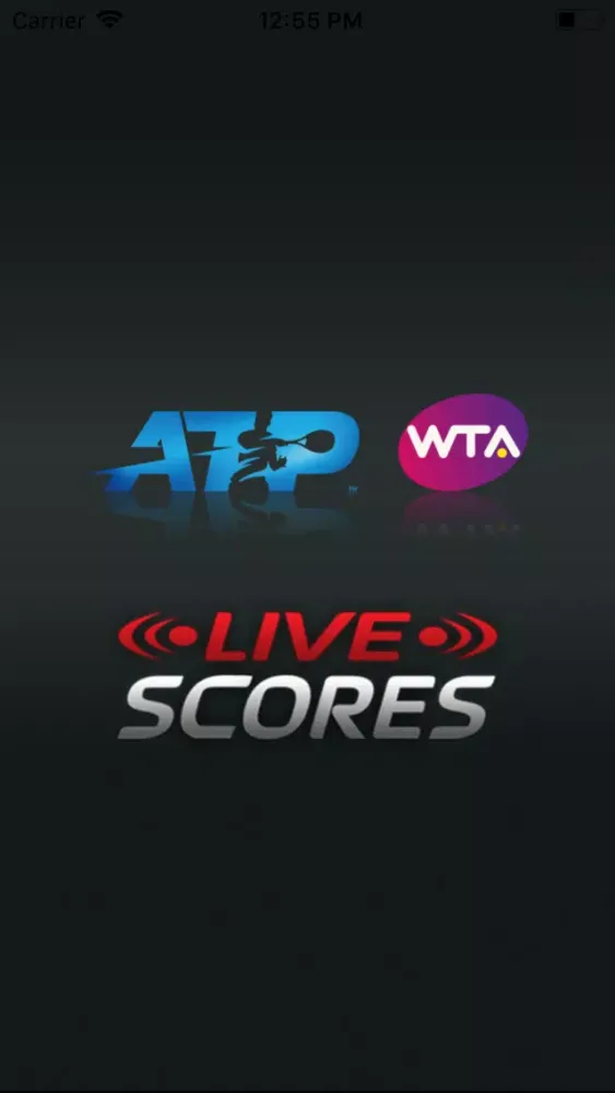 Capturas de tela do ATP/WTA Live
