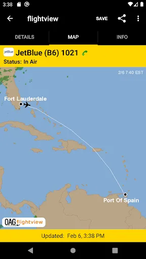 FlightView: Flight Tracker স্ক্রিনশট