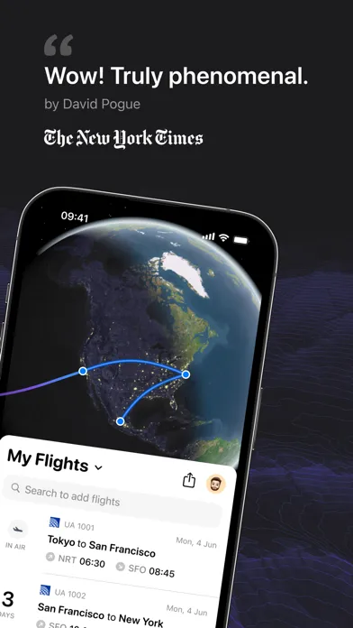Скриншоты Flighty – Live Flight Tracker