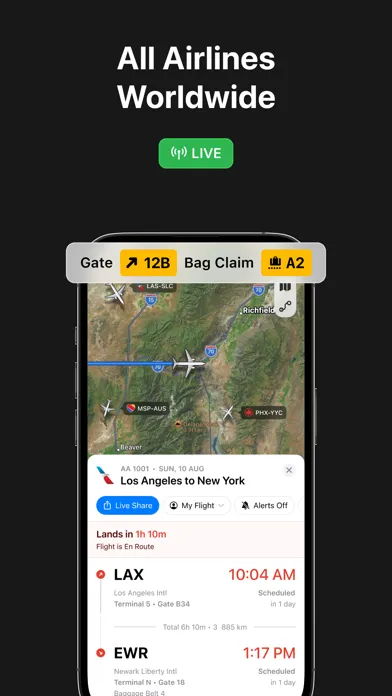 Скриншоты Flighty – Live Flight Tracker