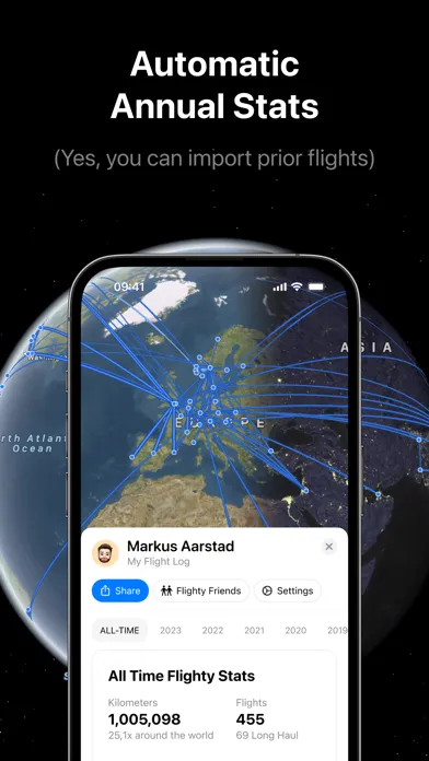Скриншоты Flighty – Live Flight Tracker