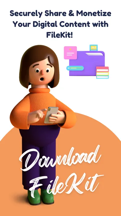 Ảnh chụp màn hình của FileKit - Sell Digital Content