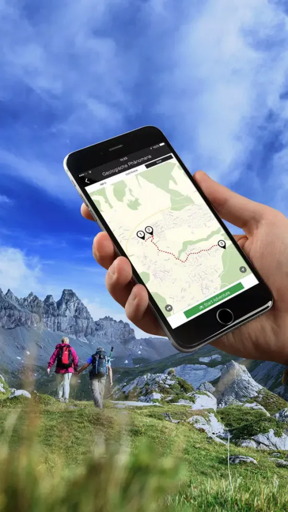 Welterbe Region Sardona – Augmented Learning Screenshots