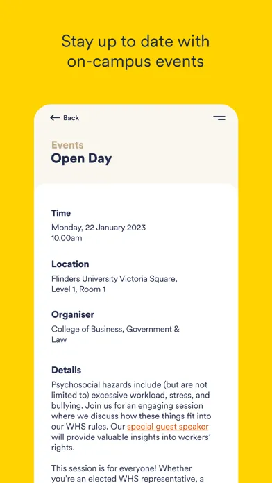 Flinders University App应用截图