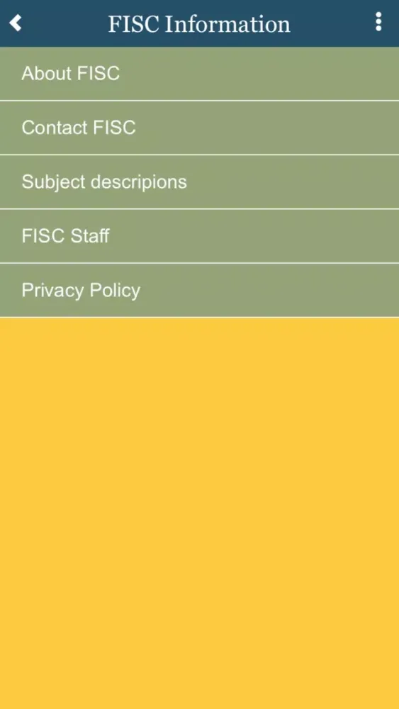 Captures d'écran de Flinders ISC