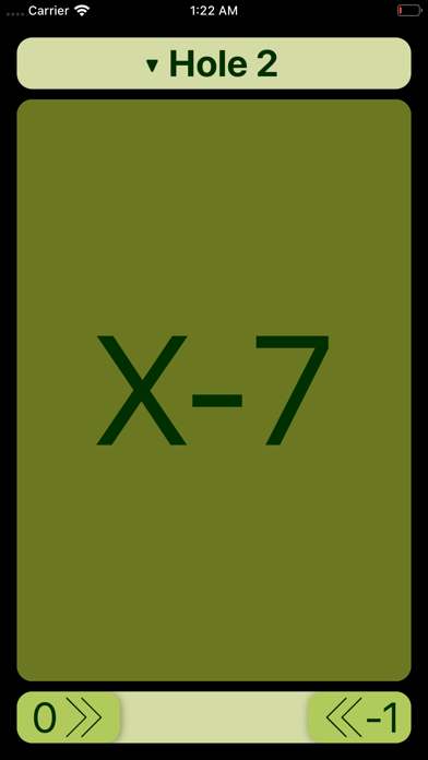 Screenshot di FlinkGolf - Scorecard