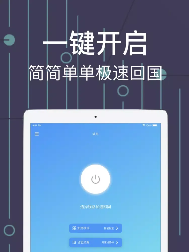轻舟-海外华人网络加速器 iPad  Ekran Görüntüleri