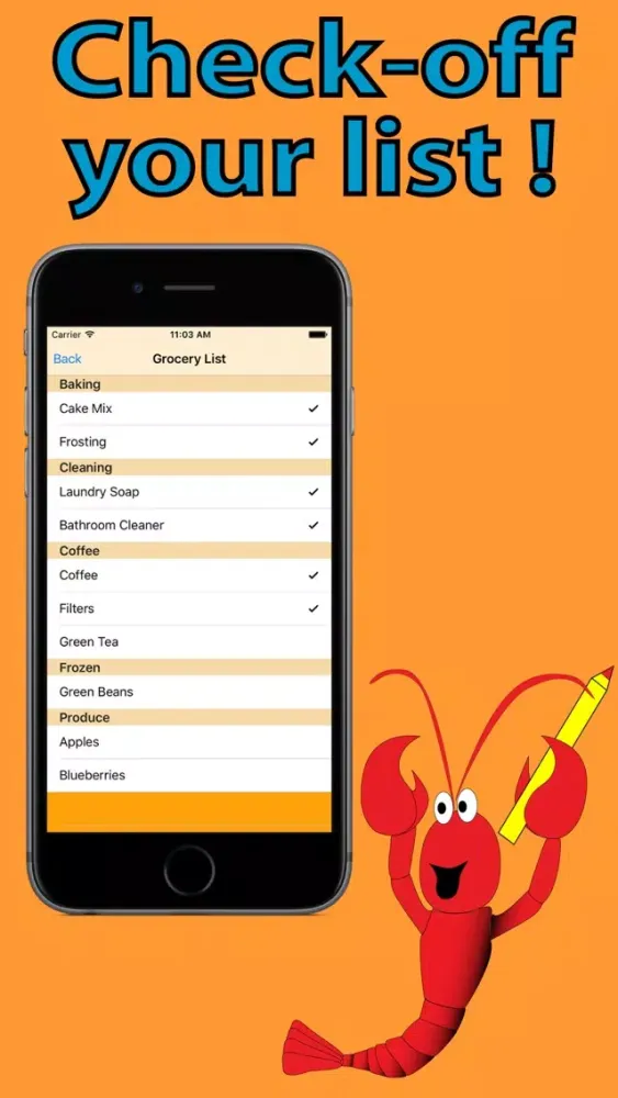Grocery Tag - Grocery List - Shopping List应用截图