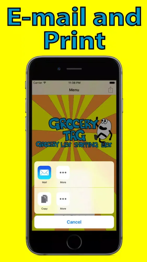 Grocery Tag - Grocery List - Shopping List应用截图