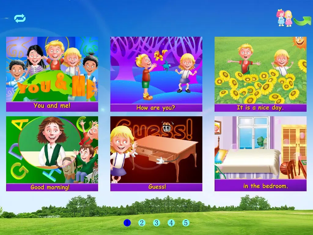 Ảnh chụp màn hình của Happy to learn English: Animated songs A iPad 