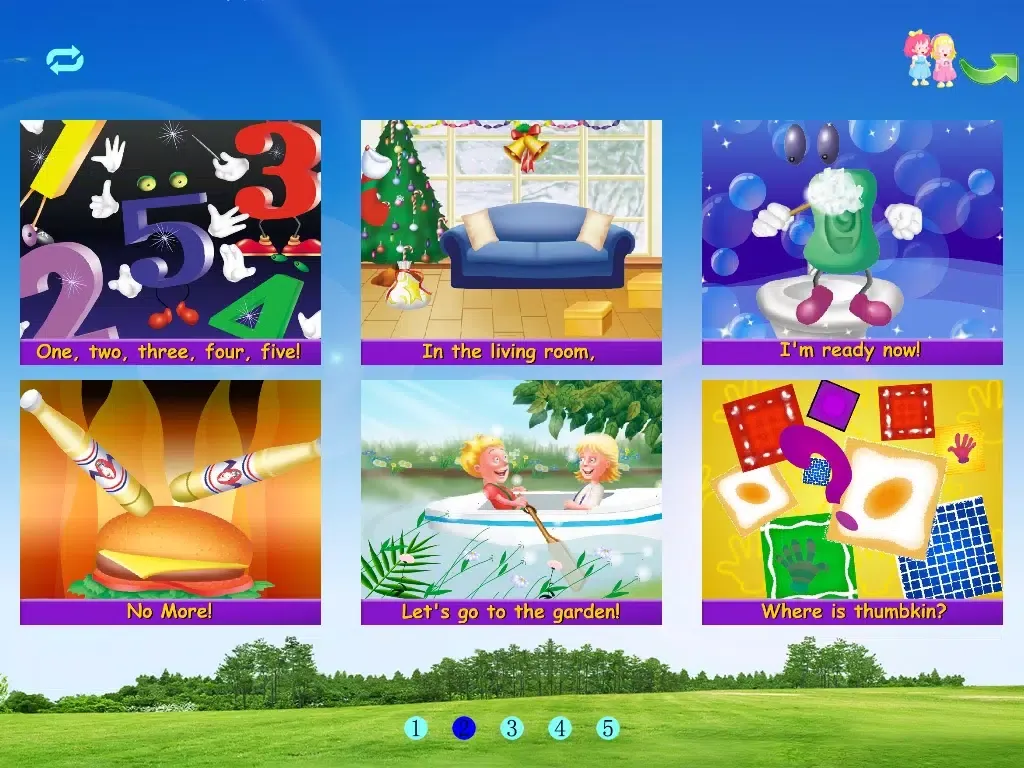 Ảnh chụp màn hình của Happy to learn English: Animated songs A iPad 