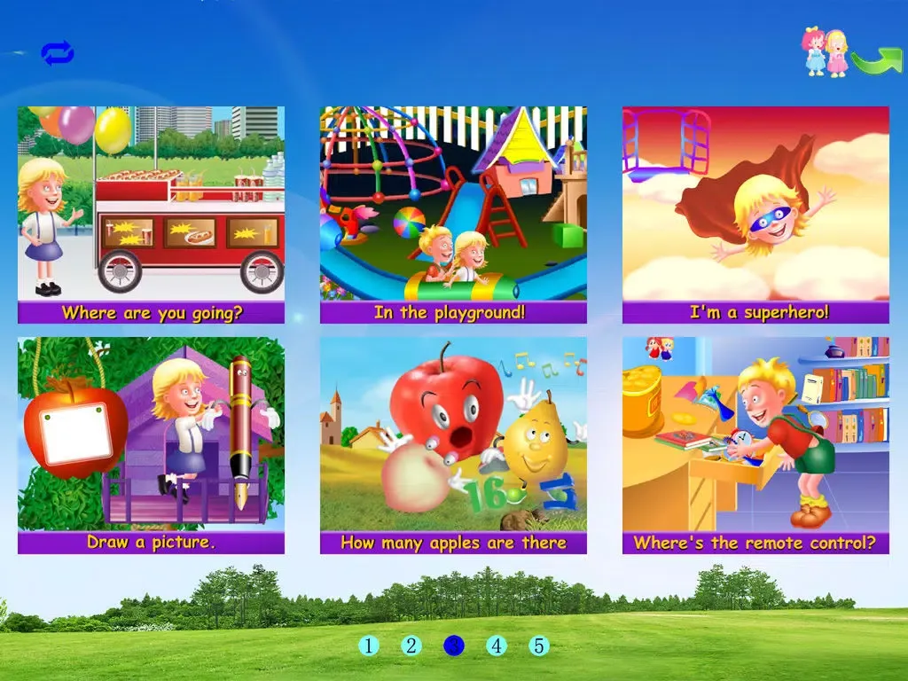 Happy to learn English: Animated songs B iPad  Ekran Görüntüleri