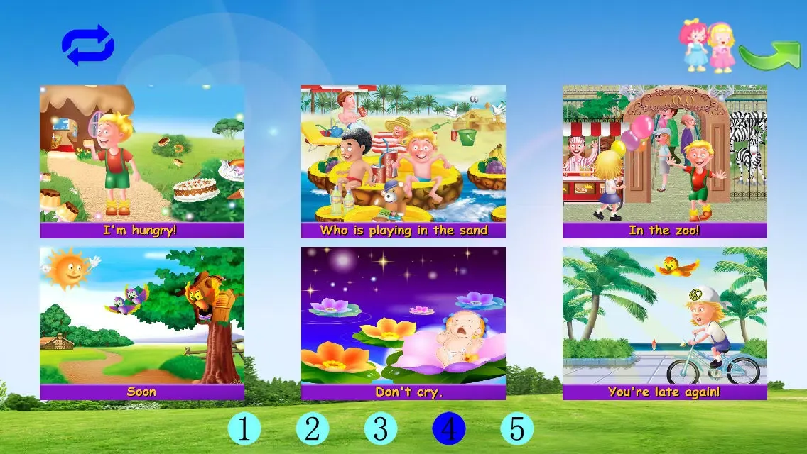 Happy to learn English: Animated songs B Ekran Görüntüleri