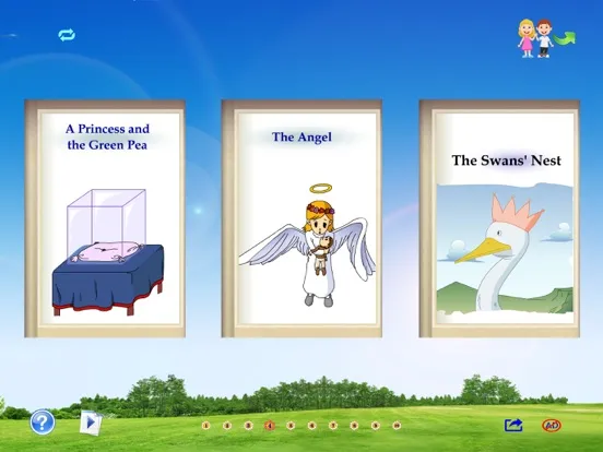 Tangkapan layar Audiobooks:children's favorite fairy tales 3 iPad 