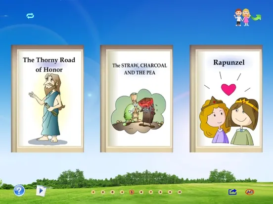 Tangkapan layar Audiobooks:children's favorite fairy tales 3 iPad 