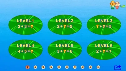 ภาพหน้าจอของ Easy learning addition - Smart frog kids math