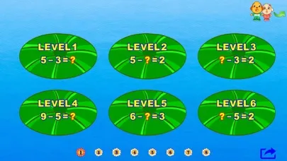 Easy learning subtraction - Smart frog kids math 스크린샷
