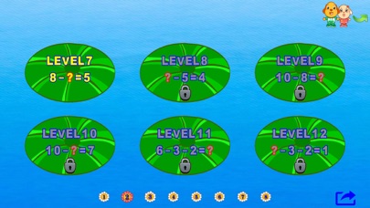 Capturas de tela do Easy learning subtraction - Smart frog kids math