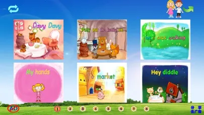 Captures d'écran de Animated kids poems