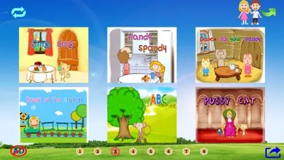 Captures d'écran de Animated kids poems