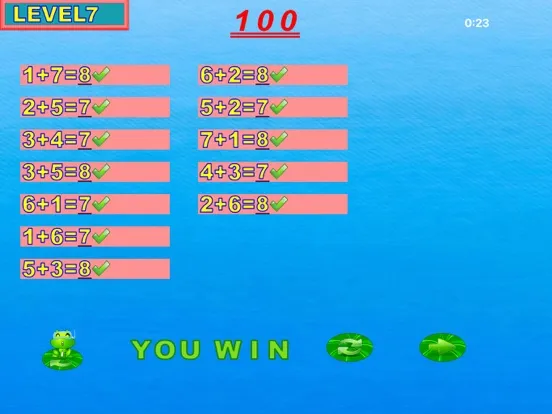 Скриншоты pupils mental arithmetic - first semester iPad 
